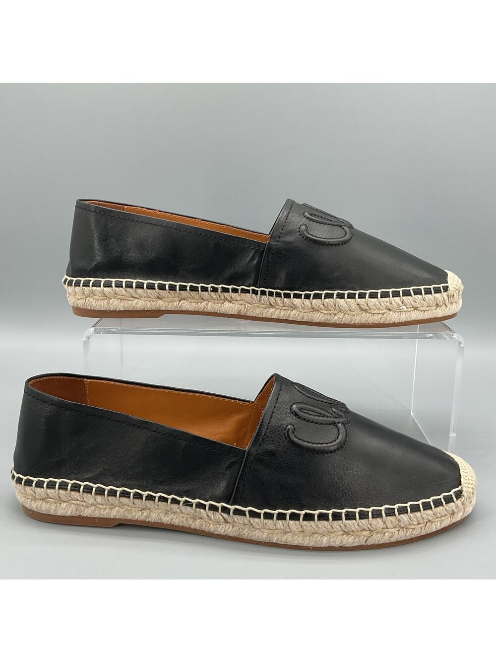 NEW Chloe Women’s Isla Espadrille Flats Black Size 11